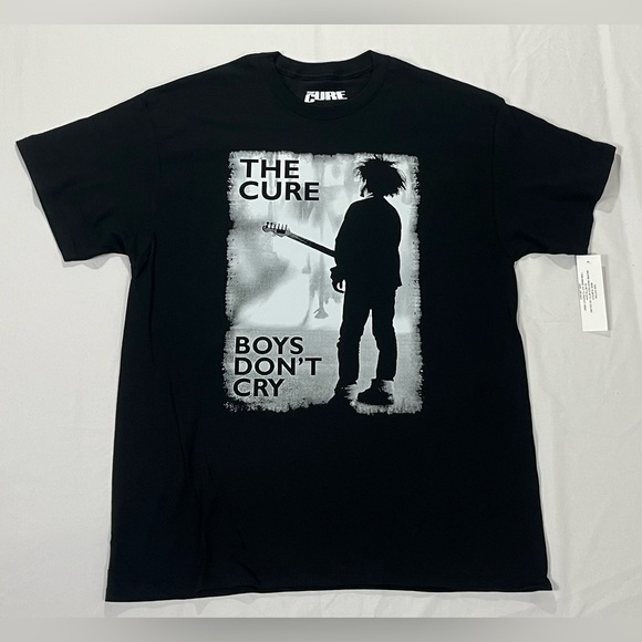 The Cure T-Shirt, Boys Don't Cry (Brand New With Tags) Tour Merch Tee, 90s retro - Picture 1 of 4